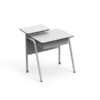 Mesa de sala de aula TEAM individual Mesa de sala de aula TEAM individual Mesa de sala de aula TEAM individual, com estrutura de aço para ambiente escolar, com estrutura de aço para ambiente escolar, com estrutura de aço para ambiente escolar