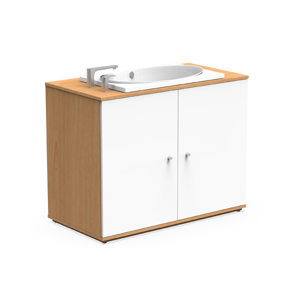 Armario con Bañera para Bebés