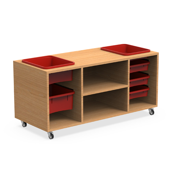 Mueble c/ Ruedas para Actividades